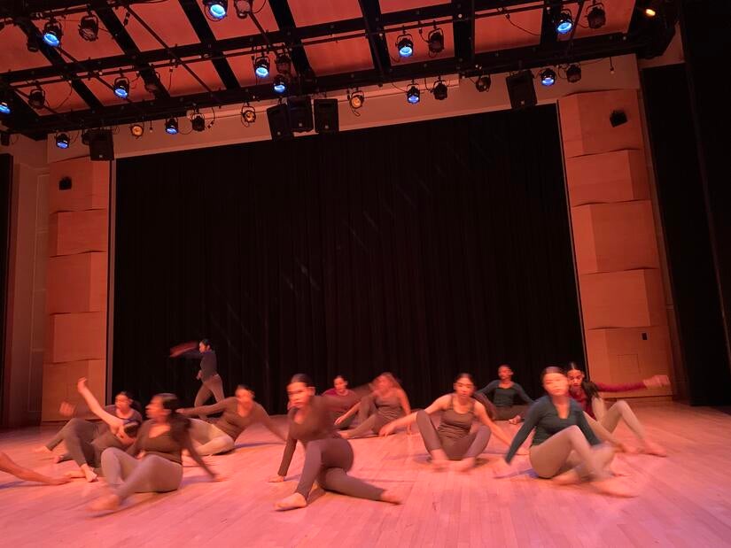 “Celebrating our Constellation: UCR + RCC + AB Miller” event brought together a group of 43 Black and Latinx students from UCR, Riverside City College in Riverside, and A.B. Miller High School in Fontana on April 30, 2022. (UCR/Sandra Baltazar Martínez)
